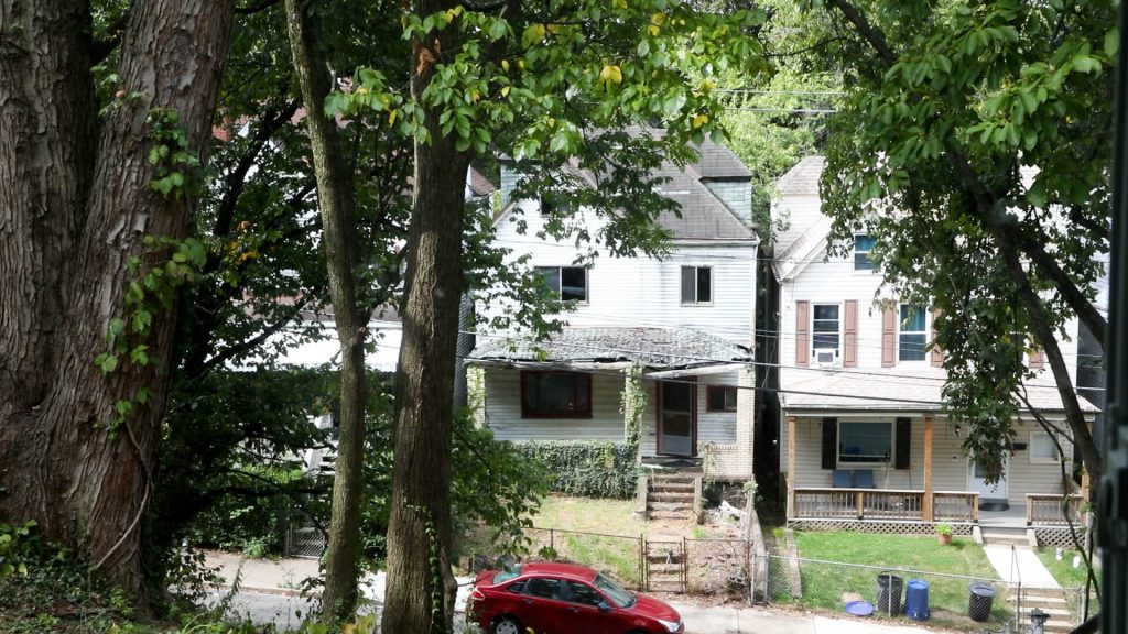 A vacant Pittsburgh home
