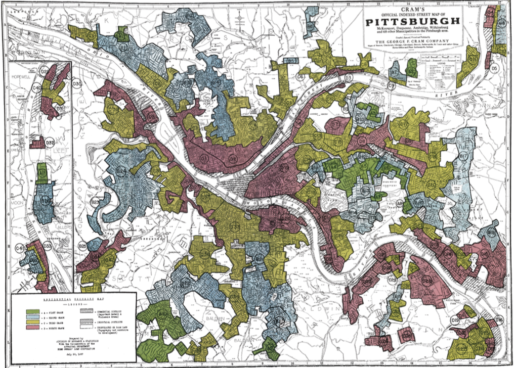 Pittsburgh's HOLC map