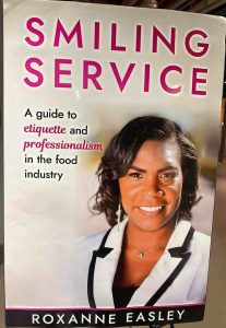 Poster advertising Roxanne's Catering service