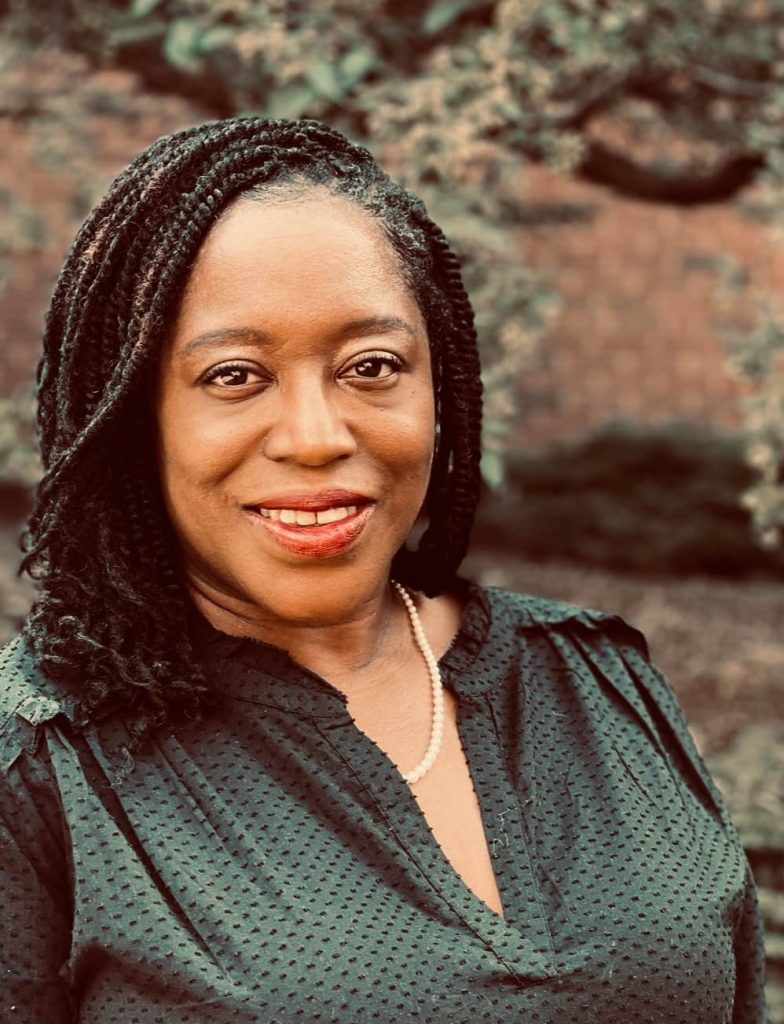 Portrait of Joyce Howard smiling