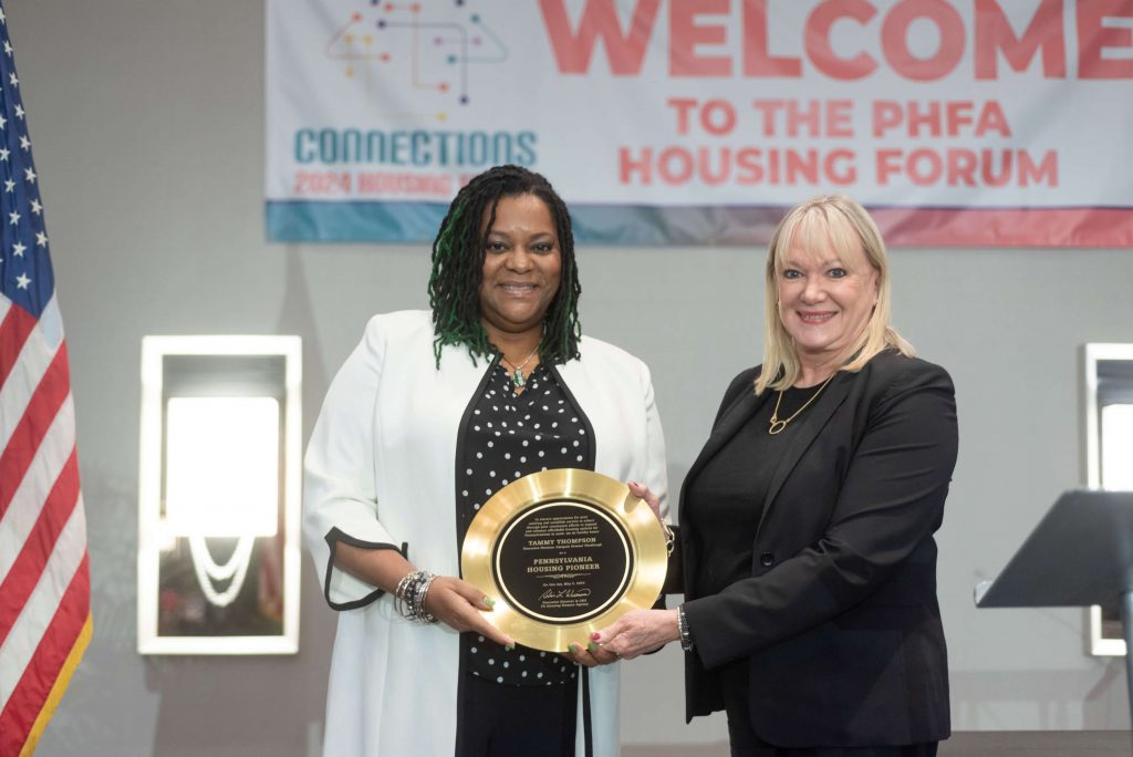 Catapult Executive Director Receiving PHFA Award
