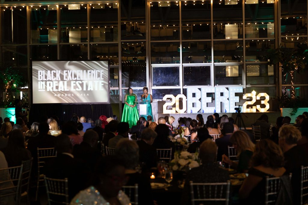 Mary Hester and Tammy Thompson at the 2023 BERE gala