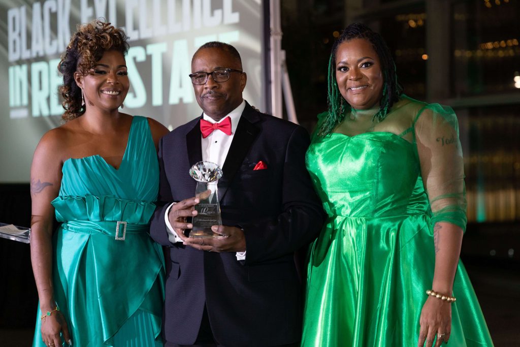 Tammy Thompson and Mary Hester with 2023 BERE Gala award recipient