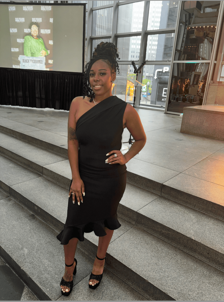 Amekha Davidson at the BERE Gala